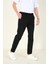 Erkek Duble Paça Jogger Pantolon Siyah 3