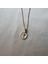 White Rose Detailed Stainless Steel Çelik Kolye 2
