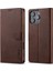 Tutucu Kart Yuvaları ile IPhone 16 Pro Için Flip Case Cüzdan Buzağı Doku (Yurt Dışından) 1