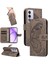 Oppo A3 Pro 5g Için Flip Case Ayrılabilir El Kayışı ile Kabartmalı Kelebek (Yurt Dışından) 1