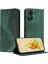 Oppo A78 4g Kart Yuvaları Için Kılıf Tutucu Pu Deri Folio Kapak Manyetik (Yurt Dışından) 5