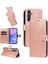 Samsung Galaxy A16 Için Flip Case Kredi Kartı ile Ayrılabilir El Kayışı (Yurt Dışından) 1