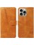 IPhone 15 Için Filp Durumda Pro Max Cüzdan Telefon Kılıfı Ayrılabilir Siyah Preslenmiş (Yurt Dışından) 5