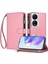 Onur Için Kılıf 90 Akıllı 5g Kart Yuvaları Cüzdan Fermuar Çanta Kapak Pu Folio (Yurt Dışından) 1