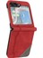 Samsung Galaxy Z Flip 6 Pu Deri Handy Standı Kart Yuvaları Kapak (Yurt Dışından) 1