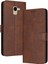 Samsung Galaxy A8 2018 Kickstand Saf Renk Pu Deri Için Flip Case (Yurt Dışından) 1