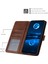 Samsung Galaxy A8 2018 Kickstand Saf Renk Pu Deri Için Flip Case (Yurt Dışından) 3