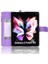 Samsung Galaxy Z Için Kılıf Fold 3 Kart Tutucu Manyetik Pu Deri Flip (Yurt Dışından) 4