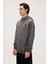 Erkek Gri Drake Hoodie Os Sweatshirt 24.02.12.014-C118 4