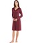 Kadın Gecelik 51605 - Bordo 3