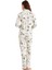 Kadın Pijama Takımı 51619 - Desenli 4