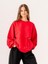 Kız Çocuk Ekstrafor Kalp Detaylı Tasarım Sweatshirt 3