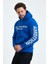 Erkek Yazı Baskılı Regular 3 Iplik Şardonlu Kapüşonlu Sweatshirt 3