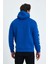 Erkek Yazı Baskılı Regular 3 Iplik Şardonlu Kapüşonlu Sweatshirt 4