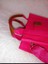 Pembe Kanvas Kumaş Mini Totebag El ve Omuz Çantası 3