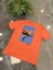 Arka Papağan Detaylı Turuncu Tshirt 4