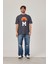 M Harf Baskılı Antrasit Tshirt 1