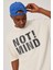 Not Mind Yazılı Krem Tshirt 2