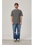 Gri Oversize Basic Tshirt 1