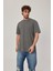 Gri Oversize Basic Tshirt 3