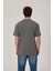 Gri Oversize Basic Tshirt 4