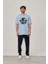 Vandelay Baskılı Bebe Mavisi Tshirt 1