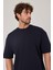 Lacivert Oversize Basic Tshirt 2