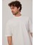 Beyaz Oversize Basic Tshirt 2