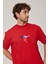 Melek Baskılı Kırmızı Tshirt 2