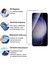 Samsung Galaxy S23 Fe Kırılmaz Cam Şeffaf 0.3mm Kılıf Dostu Temperli Ekran Koruyucu 2