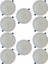 18W 4000K (Günışığı) Sıva Altı LED Panel Armatür (10 Adet) 1