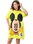 Zishan Fashion Mickey Baskılı Cotton Kumaş Elbise - Standart Beden Geniş Kesim 305 1