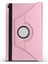 Tecno Gelisen Lenovo Tab P11 11.5 (2.nesil) TB350UF Zore Dönebilen Standlı Kılıf-Pembe 1