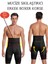 Erkek S/M-L/XL-2XL Dikişsiz Yüksek Bel Göbek Toparlayıcı Sıkılaştırıcı Boxer Korse Siyah 2