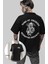 Unisex Sons Of Anarchy Sırt Baskılı Tişört, Oversize Soa Dizi Temalı T-Shirt 1