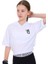 Kız Çocuk Pamuklu Geniş Kesim Kapüşonlu T-Shirt 3