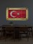 Türk Bayrağı LED Işıklı Rustik Kanvas Tablo B 2