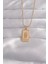 Mulvxxmd XDN02 Çelik Gold Renk Pembe Mineli El Figür Tarot Kolye (Mulvix) 2