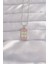 Mulvxxmd XDN02 Çelik Renk Pembe Mineli Ay Figür Tarot Kolye (Mulvix) 2