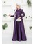 Pul Kordoneli Saten Abiye Elbise 2754 3