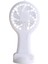 Beyaz Taşınabilir Mini El Fan USB Şarj Edilebilir Ofis Yurdu Öğrenci Hediye Için Uzun Dayanıklılık (Yurt Dışından) 1