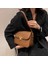 Mizaç Kadın Çantası Crossbody Çanta Retro Omuz Küçük Kare Çanta (Yurt Dışından) 2