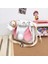 Öğrenci Tuval Küçük Çanta Tatlı Bayan Kontrast Omuz Çantası Sevimli Moda Kolye Ipli Crossbody Çanta (Yurt Dışından) 5
