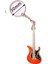 Gitar Karikatür Lazer Gravür Müzik Aleti Milenyum Anahtarlık (Yurt Dışından) 1