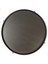 Harmonia Yuvarlak Orta Sehpa - 60 cm - Siyah Meşe Tabla / Ceviz Raf / Siyah Metal Ayak 3
