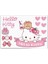 Karikatür Sevimli Hello Kitty Sticker (Yurt Dışından) 1