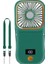 Taşınabilir Mini Fan, 3000MAH Pille Çalışan 3 Hızda Şarj Edilebilir Telefon Braketi ve Güç Bankası Fonksiyonu (Yurt Dışından) 1