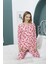 Kadın Barbie Desenli Düğmeli Kısa Kollu Pijama Takımı 1
