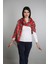 Kırmızı Siyah Viskon - Cotton Şal 1
