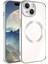 iPhone 15 Plus Kılıf Şık Görünümlü Magsafe Wireless Şarj Özellikli Setro Silikon 1
